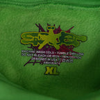 Sp5Der Web Hoodie Slime Green
