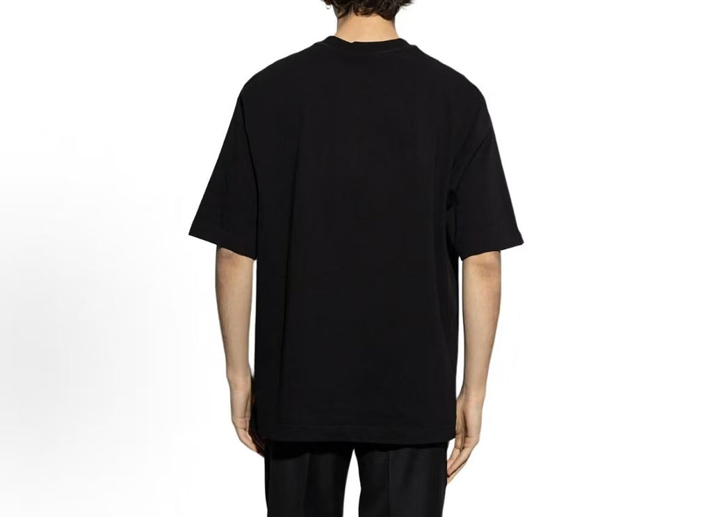 Black White Green Logo Gucci T-Shirt