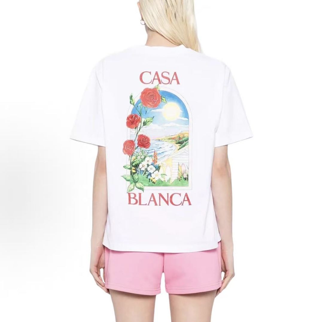 Black White Graphic Casablanca T-Shirt