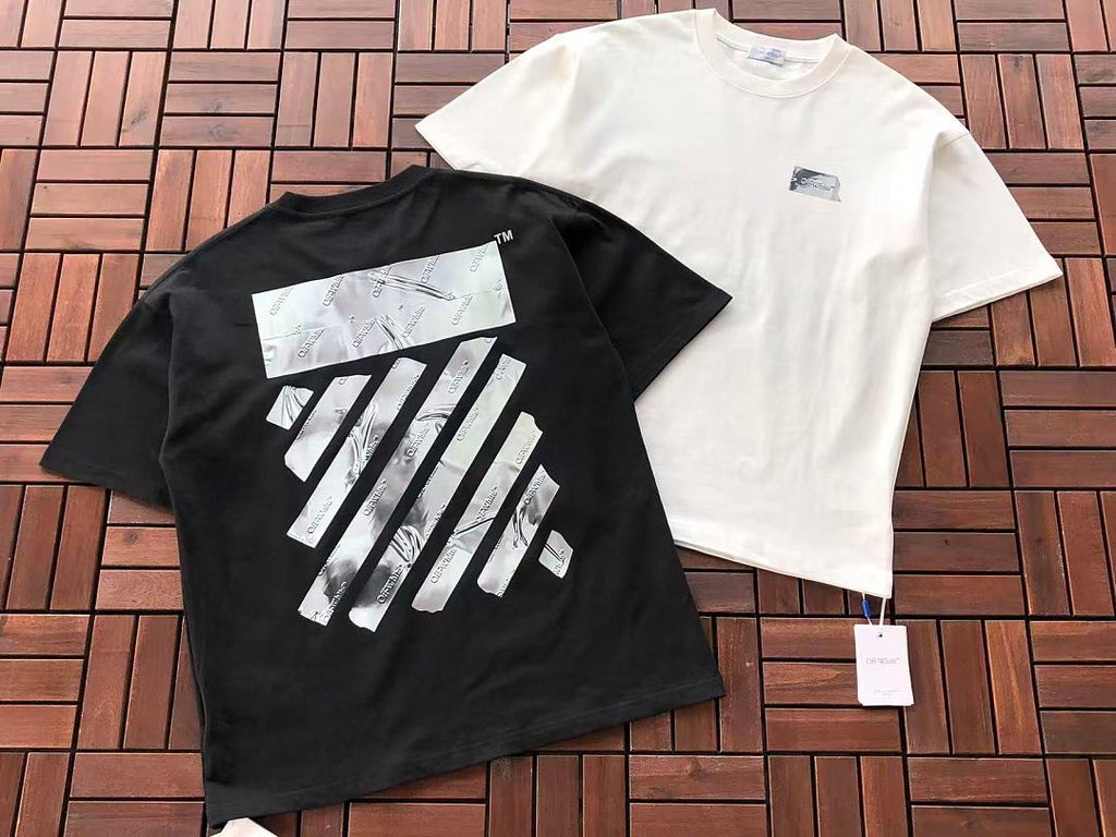Black White Logo Off-White T-Shirt