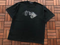 Black White Hand Graphic Lanvin T-Shirt