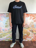 Black White Small Logo Off-White T-Shirt
