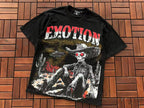 Black Emotion Graphic T-Shirt