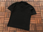 Lacoste Black Grey Slim-Fit Polo Shirt