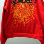 Sp5der P*NK V2 Hoodie Red
