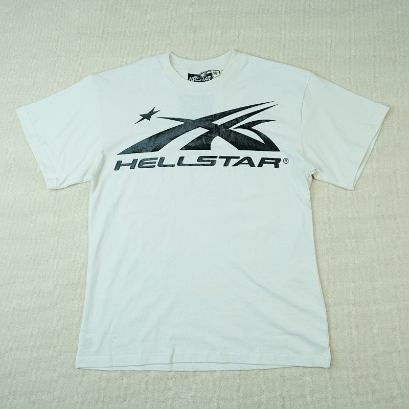 Hellstar Sports Core Gel Logo T-Shirt White/Black