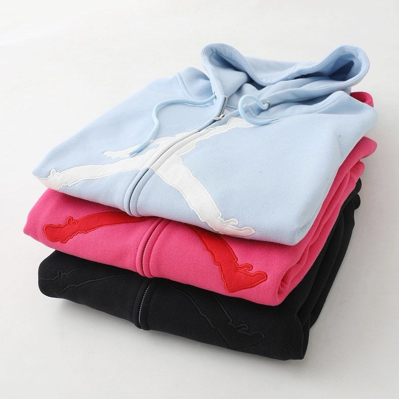 Supreme Jordan Number 23 Zip Hoodie
