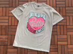 Grey Pink Graphic Patta T-Shirt