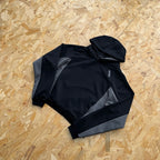 Mertra BIGSTEP HOOD - Black/Grey