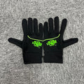 Gloves Black Green