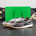 Bottega Veneta Orbit Sneaker - Brown/Silver