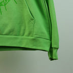 Sp5Der Web Hoodie Slime Green