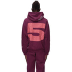 Sp5Der Nocturnal Highway Hoodie Dark Purple