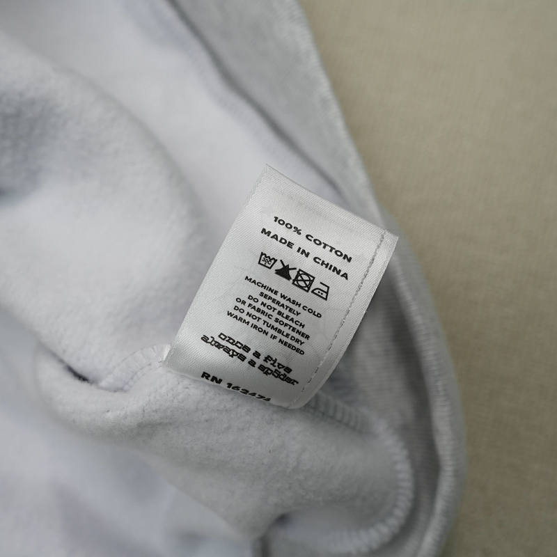 Sp5Der Atlanta Full Zip Hoodie Heather Grey