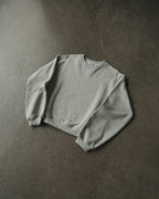 Plain Crewneck Sweatshirt - Navy Blue
