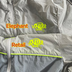 Syna-World Shell Tracksuit - Grey/Green