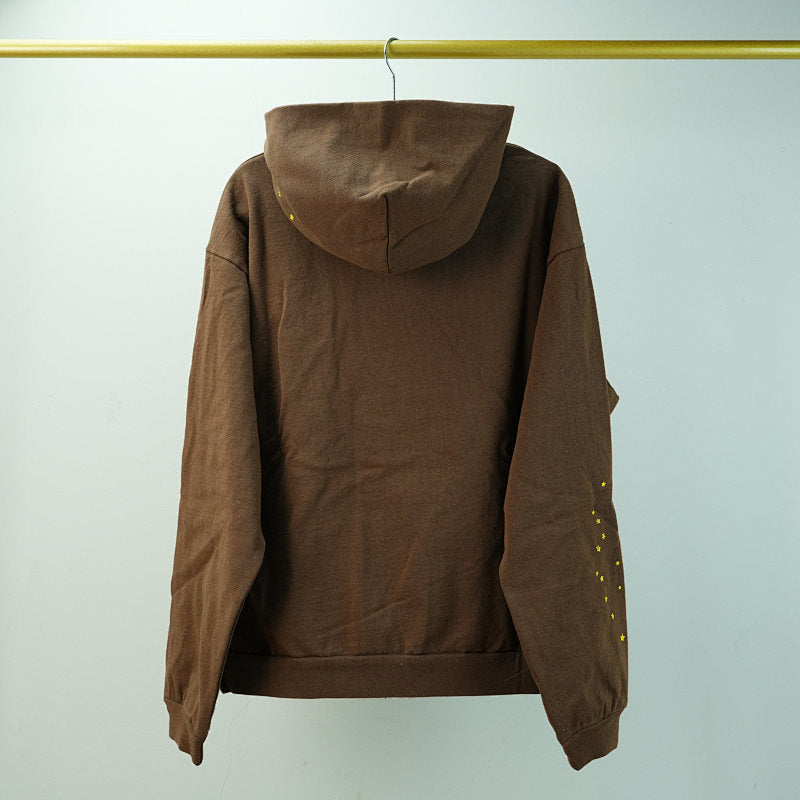 Sp5der Web Hoodie Brown
