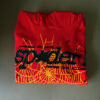 Sp5der P*NK V2 Hoodie Red