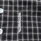 Mertra Plaid Shirt - Black