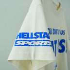 Hellstar Beat Us! T-Shirt White/Blue
