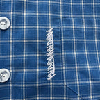 Mertra Plaid Shirt - Blue