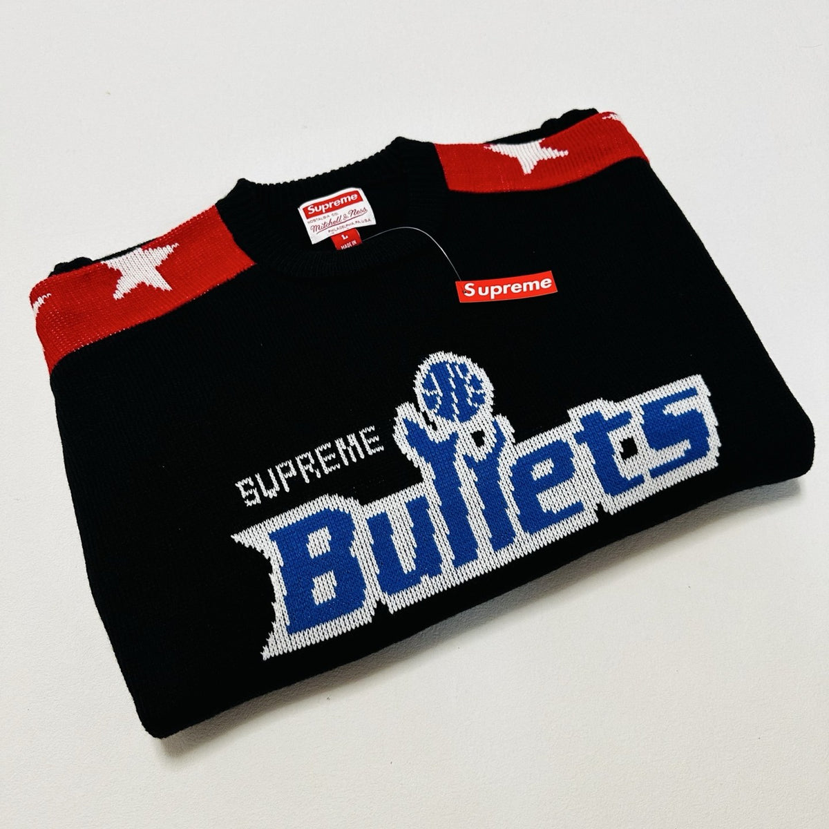 Supreme Washington Bullets Knit Sweater