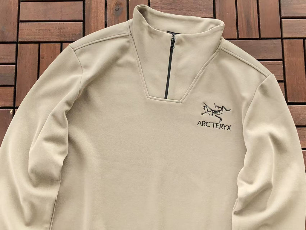 Arc'teryx Fossil Logo Quarter-Zip Sweater