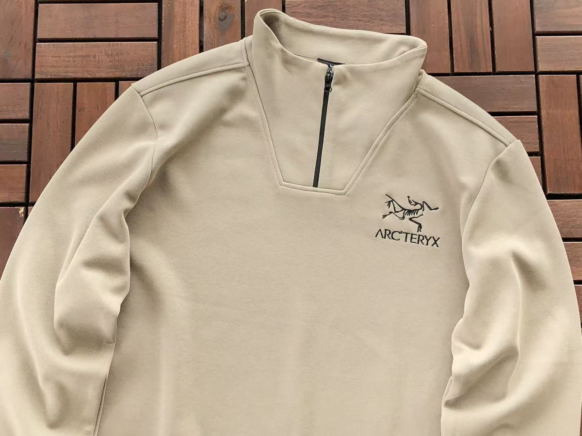 Arc'teryx Fossil Logo Quarter-Zip Sweater