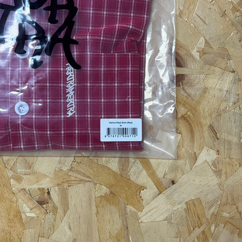 Mertra Plaid Shirt - Red