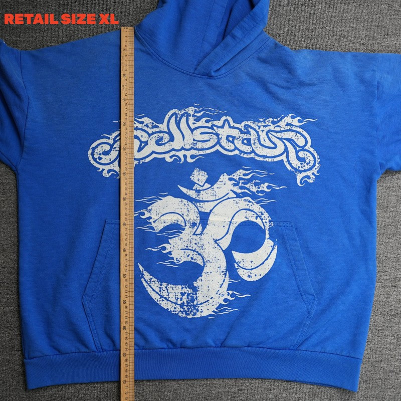 Hellstar Blue Yoga Hoodie