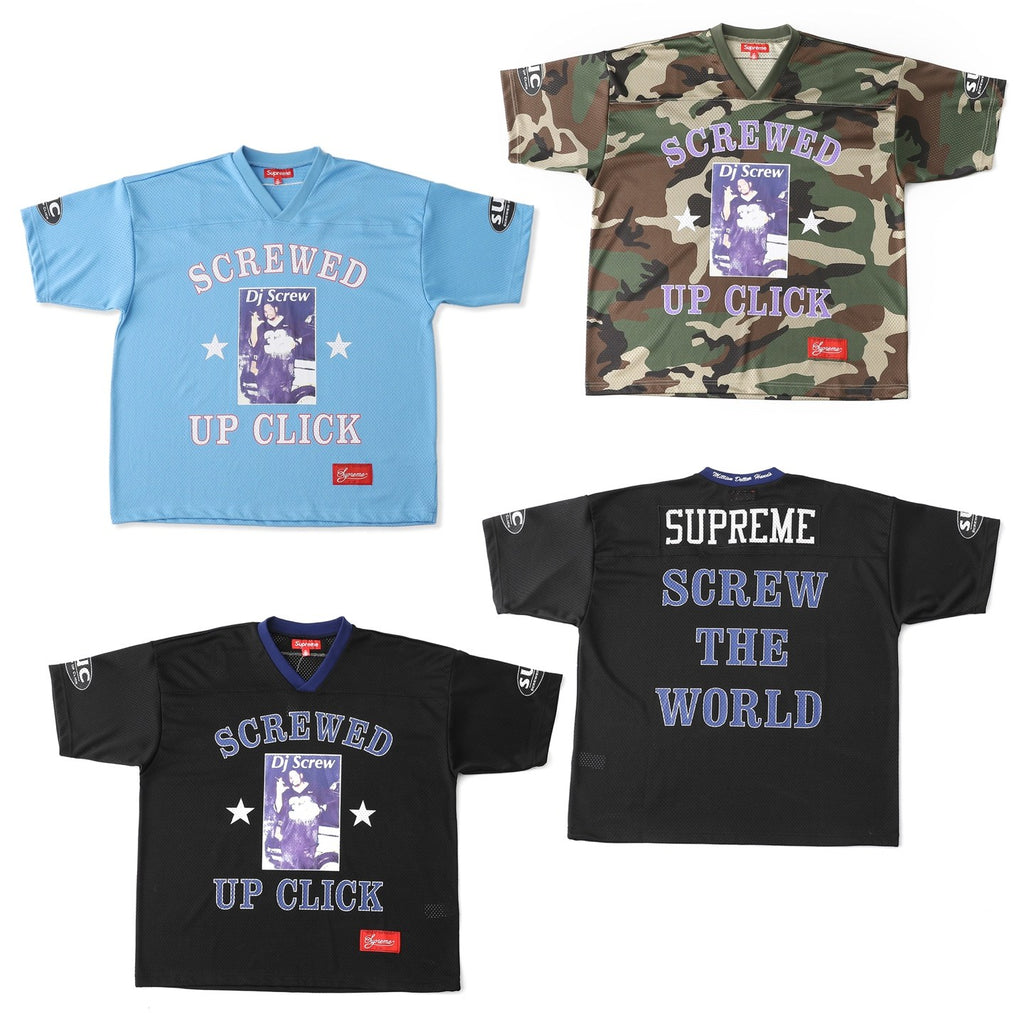 Supreme Screw The World Graphic T-Shirt