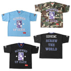 Supreme Screw The World Graphic T-Shirt