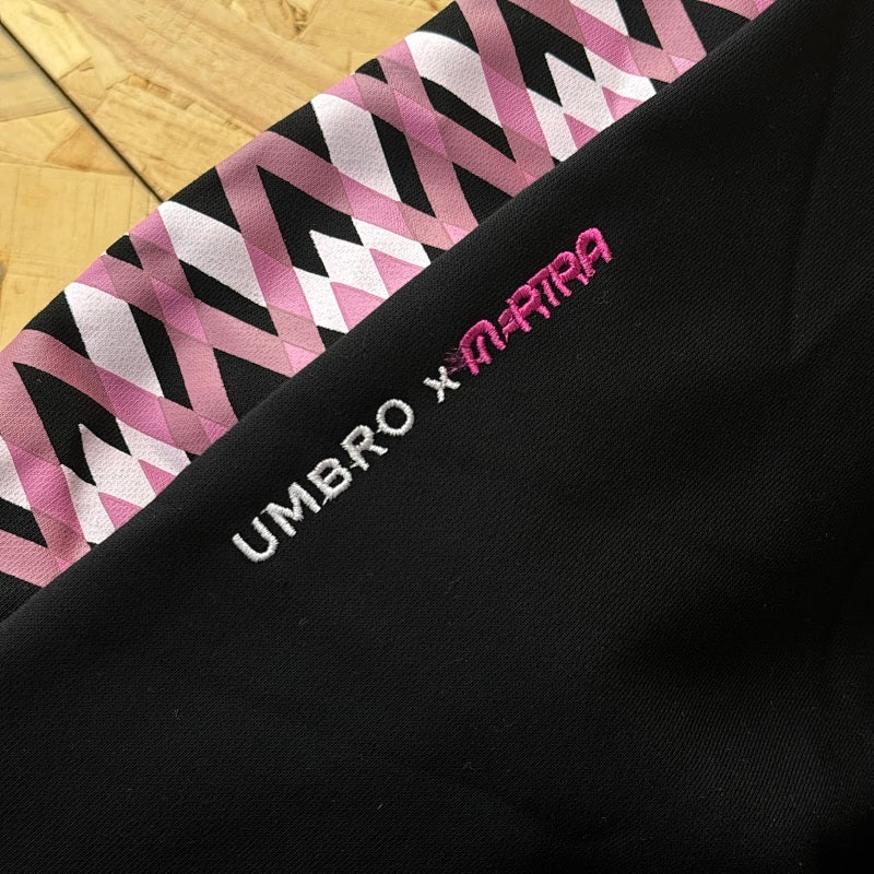 Mertra x Umbro Double Hoodie - Black
