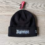 Supreme x New Era Bandana Box Logo Beanie v2