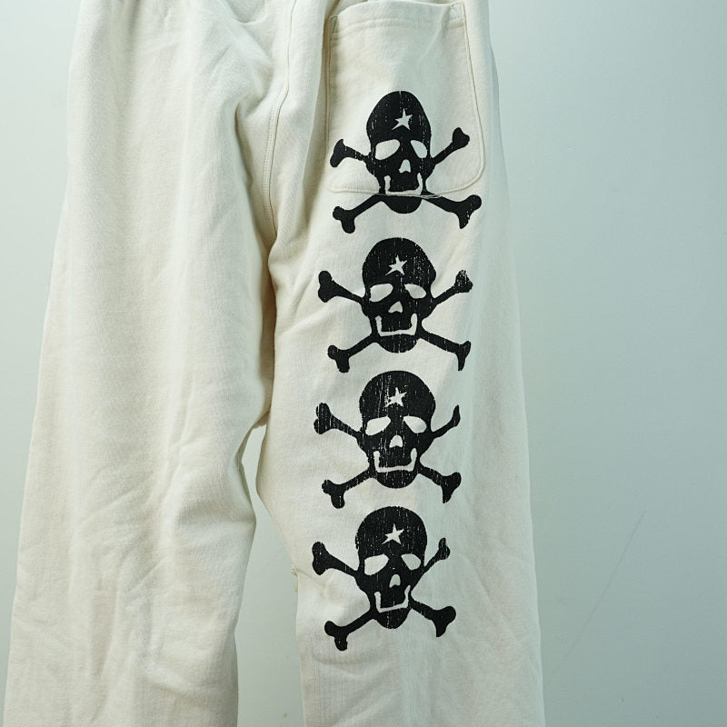Hellstar Lf You Dont Like Us Beat Us Sweatpants White