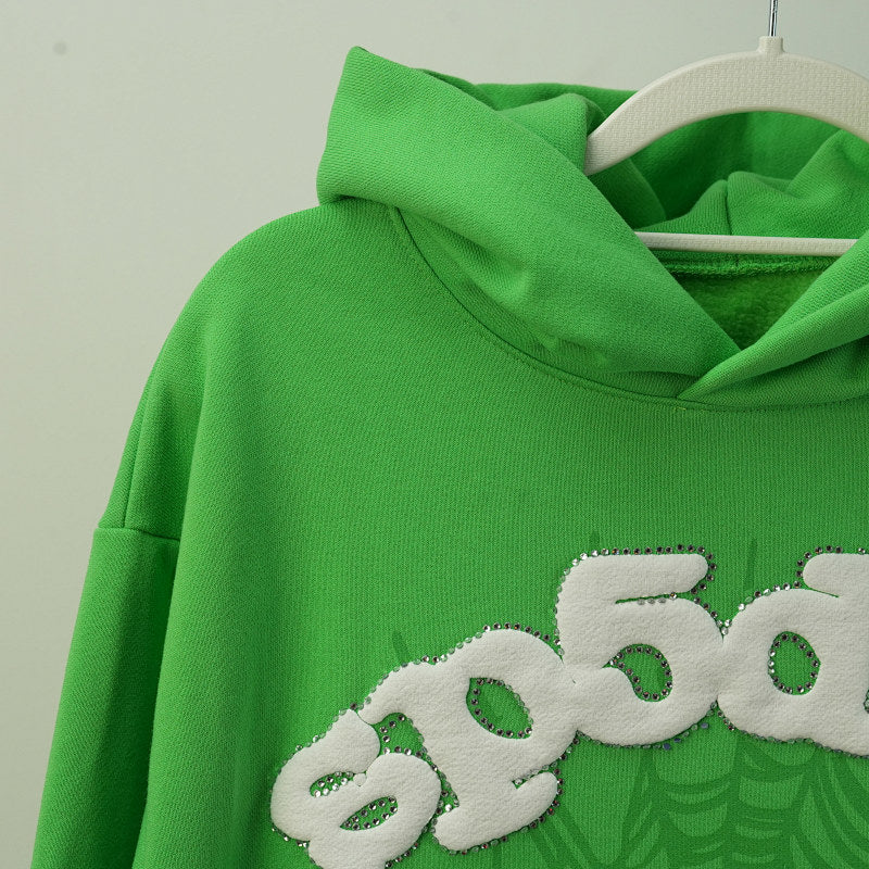 Sp5Der Web Hoodie Green