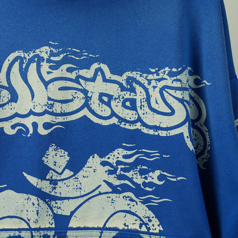 Hellstar Blue Yoga Hoodie