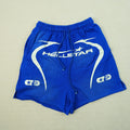 Hellstar Warm Up Shorts Blue