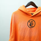 Hellstar Fire Orange Hoodie Orange Dye