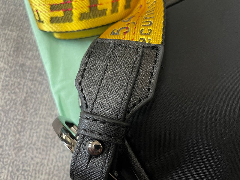 Off-White Crossbody Bag - Black/Yellow