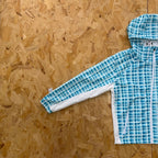 Mertra Zip Up - Blue Checkered