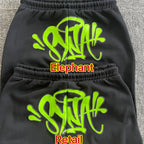 Syna-World Tracksuit - Black-Green