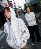 Mertra Hoodie - Grey/White