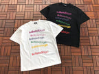Multicolor Logo Balenciaga T-Shirt