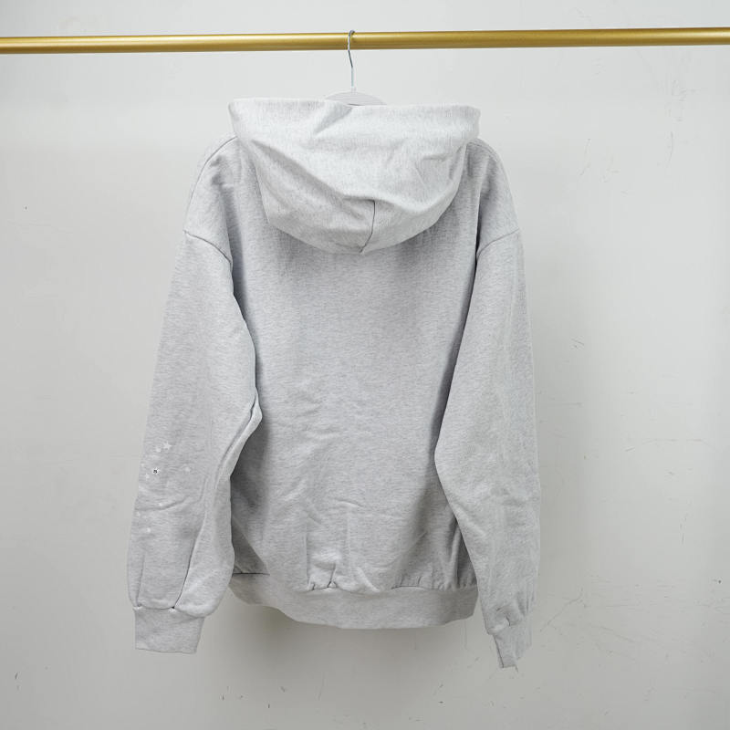 Sp5der Souvenir Hoodie Heather Grey