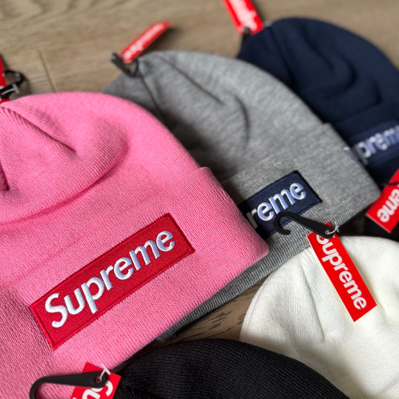 Supreme x New Era Bandana Box Logo Beanie