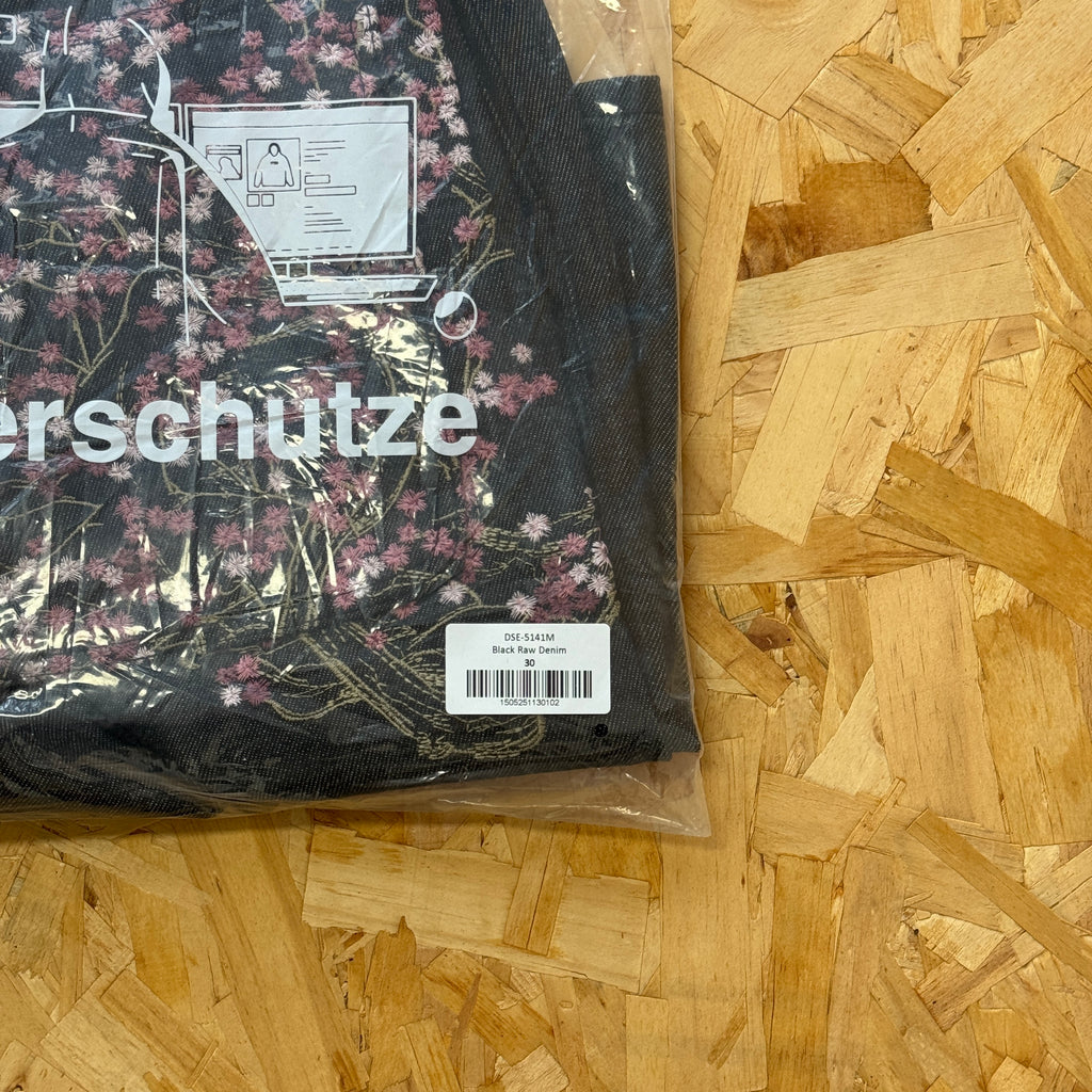 Derschutze Blossom Selvedge Shorts - Dark Denim