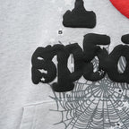 Sp5der Souvenir Hoodie Heather Grey