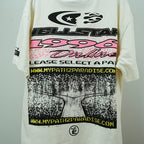 Hellstar Pixelt-Shirtwhite