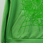 Sp5Der Web Hoodie Slime Green